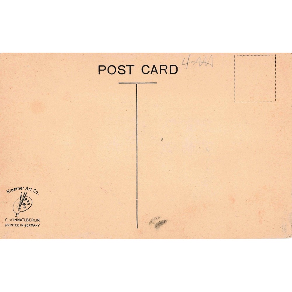 Vintage The High School Lancaster Ohio Postcard No 9006 Kraemer Art Co VG - Picture 2 of 2